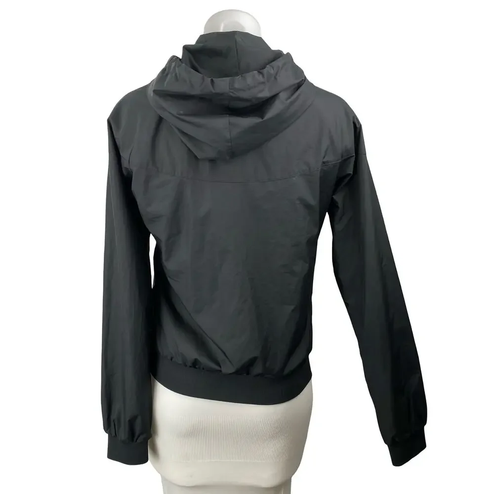 Nike Sportswear Windrunner Black Athletic Activewear Hooded Sweatshirt Jacket S